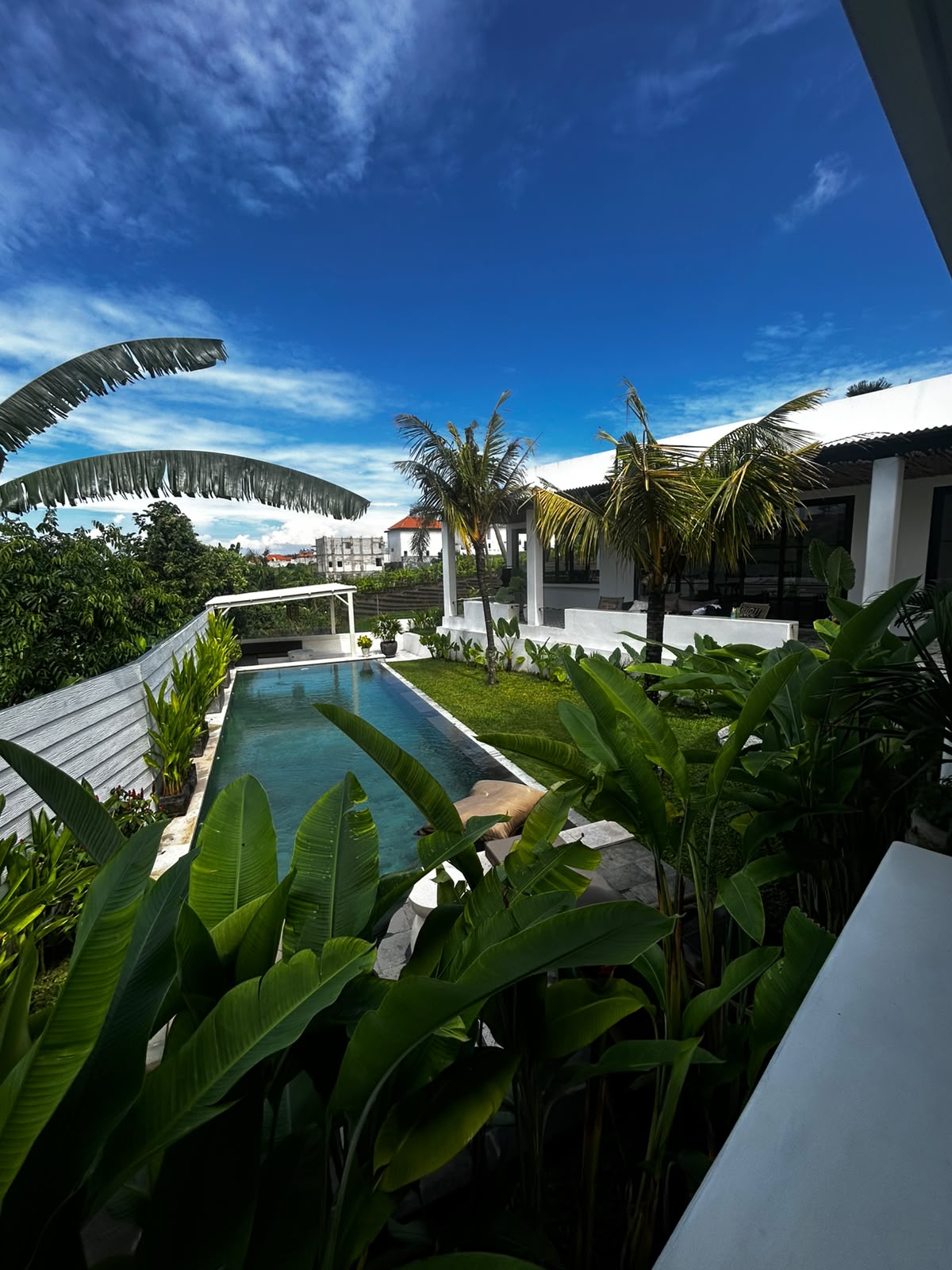 Serene 3 Bedroom Villa Overlooking Rice Fields in Central Canggu