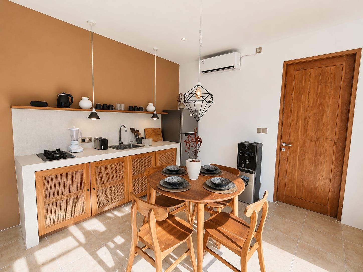Modern 2-Bedroom Coastal Villa with Rooftop in Cemagi - GR01