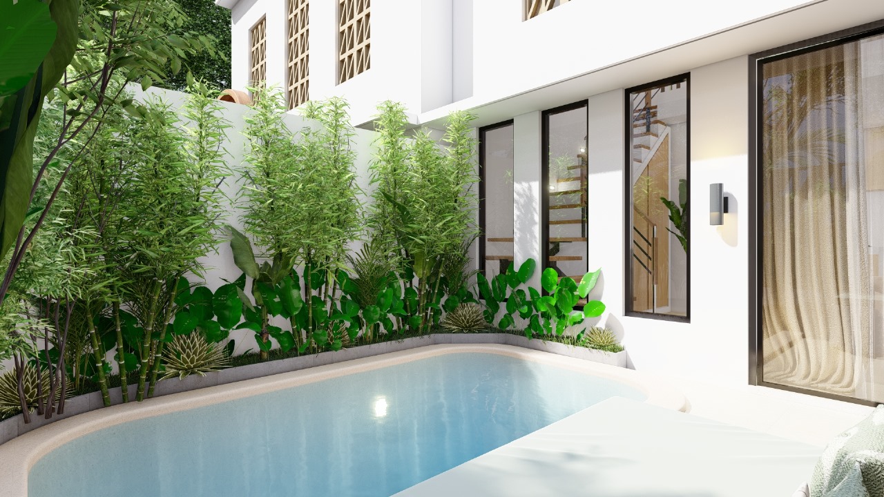 Brand New 1-Bedroom Loft Villa with Private Pool in Prime Location