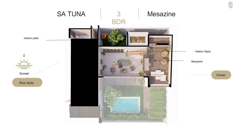 3 BD Sa Tuna Villa Seseh